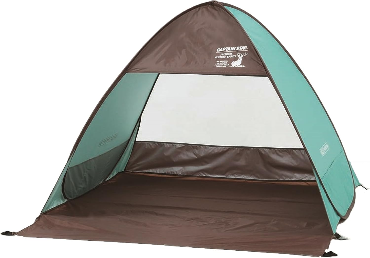 ビーチテント DUO 2人用 ポップアップ サンシェード ミントグリーン