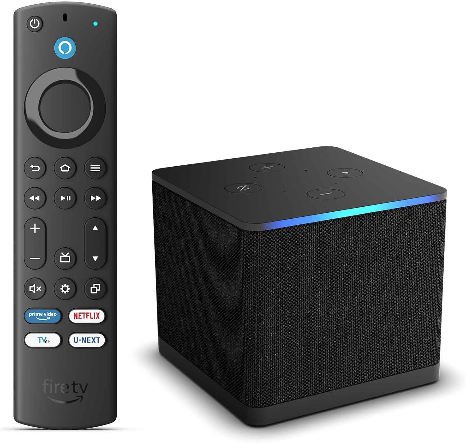 ハンズフリーのストリーミングメディアプレイヤー - Amazon Fire TV Cube