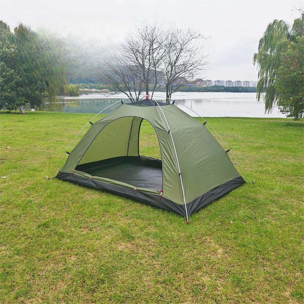2人用 メッシュキャンプテント 220×140×115cm 自立式 アウトドア用