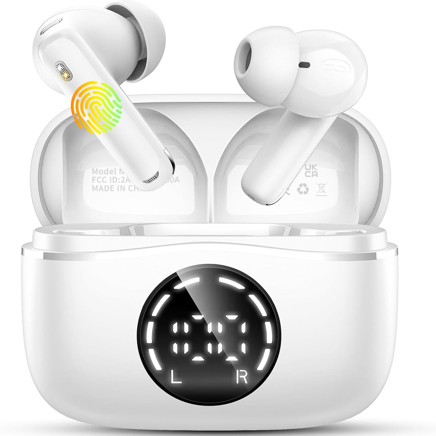 2025年モデル Bluetooth 5.4搭載 ワイヤレスイヤホン Hi-Fi音質 IPX7防水 48時間再生 Type-C急速充電