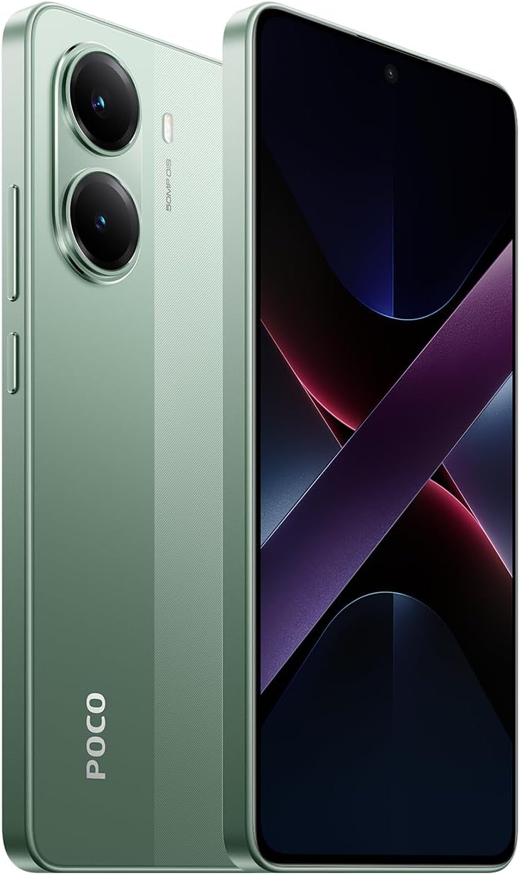 Xiaomi POCO X7 Pro 8GB+256GB 日本語版 SIMフリー スマートフォン グリーン 90Wハイパーチャージ・120Hz OLED・IP68防水・防塵