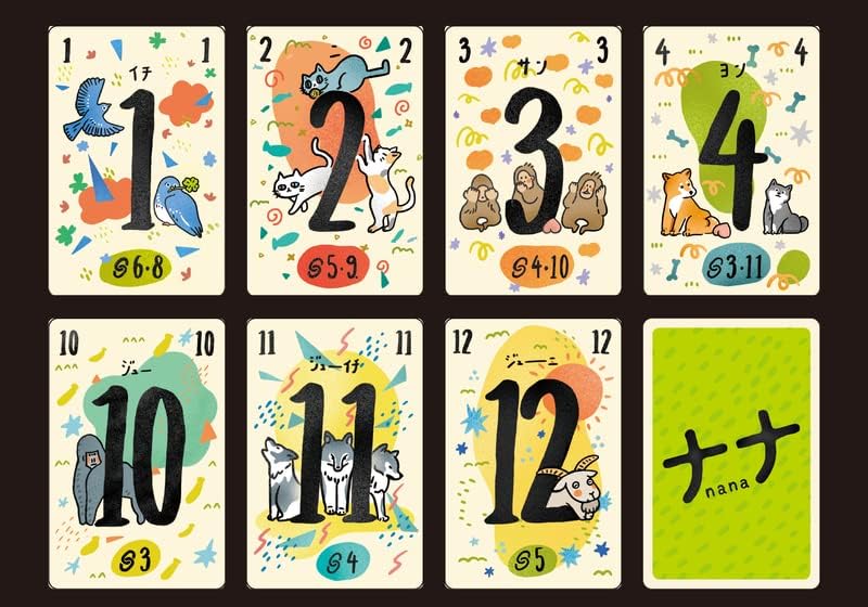 ナナカードゲーム 第3版 (2-5人用 6才以上) ボードゲーム