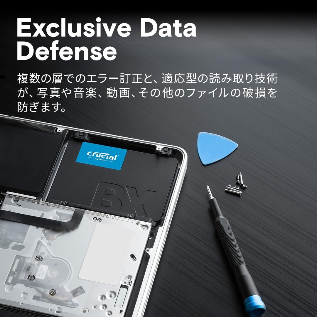 BX500シリーズ 500GB 内蔵2.5インチ SATA SSD（クルーシャル）