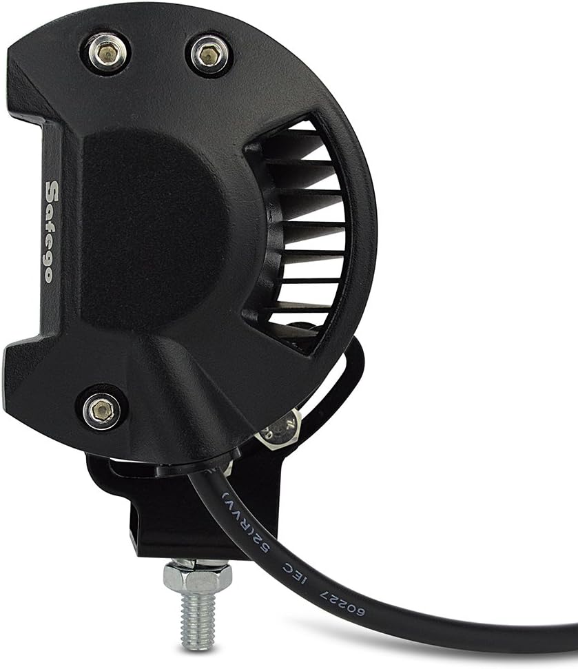 汎用36W LEDワークライト 作業灯 防水・防塵タイプ 取付金具付き 12V-24V対応