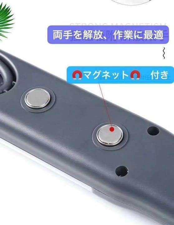 4000mAh大容量充電式ワークライト2個セット - 48LED夜間作業・緊急対応用