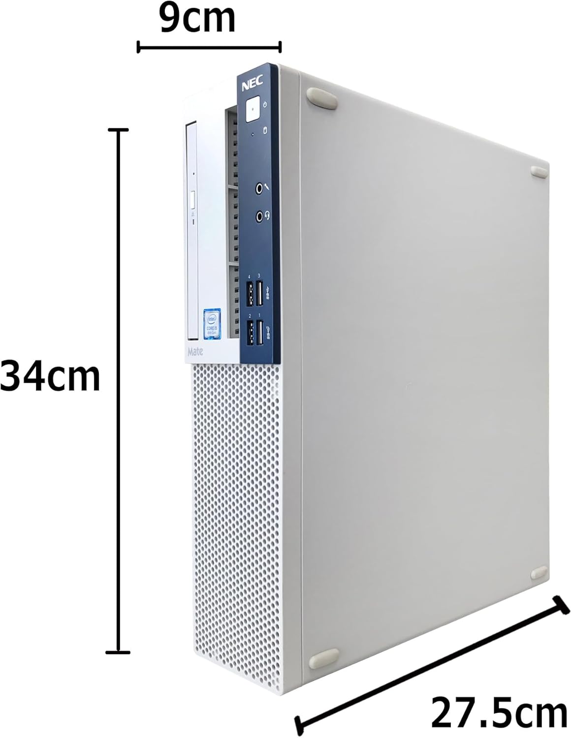 整備済みNECデスクトップPC MA-3/Win11 Pro/MS Office H&B 2019/第8世代i3/16GB/512GB SSD/WIFI&Bluetooth