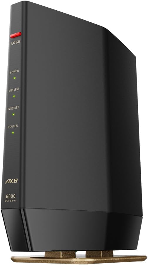 バッファロー Wi-Fi 6 無線LANルーター AX6000 日本製 iPhone・PS5動作確認済み