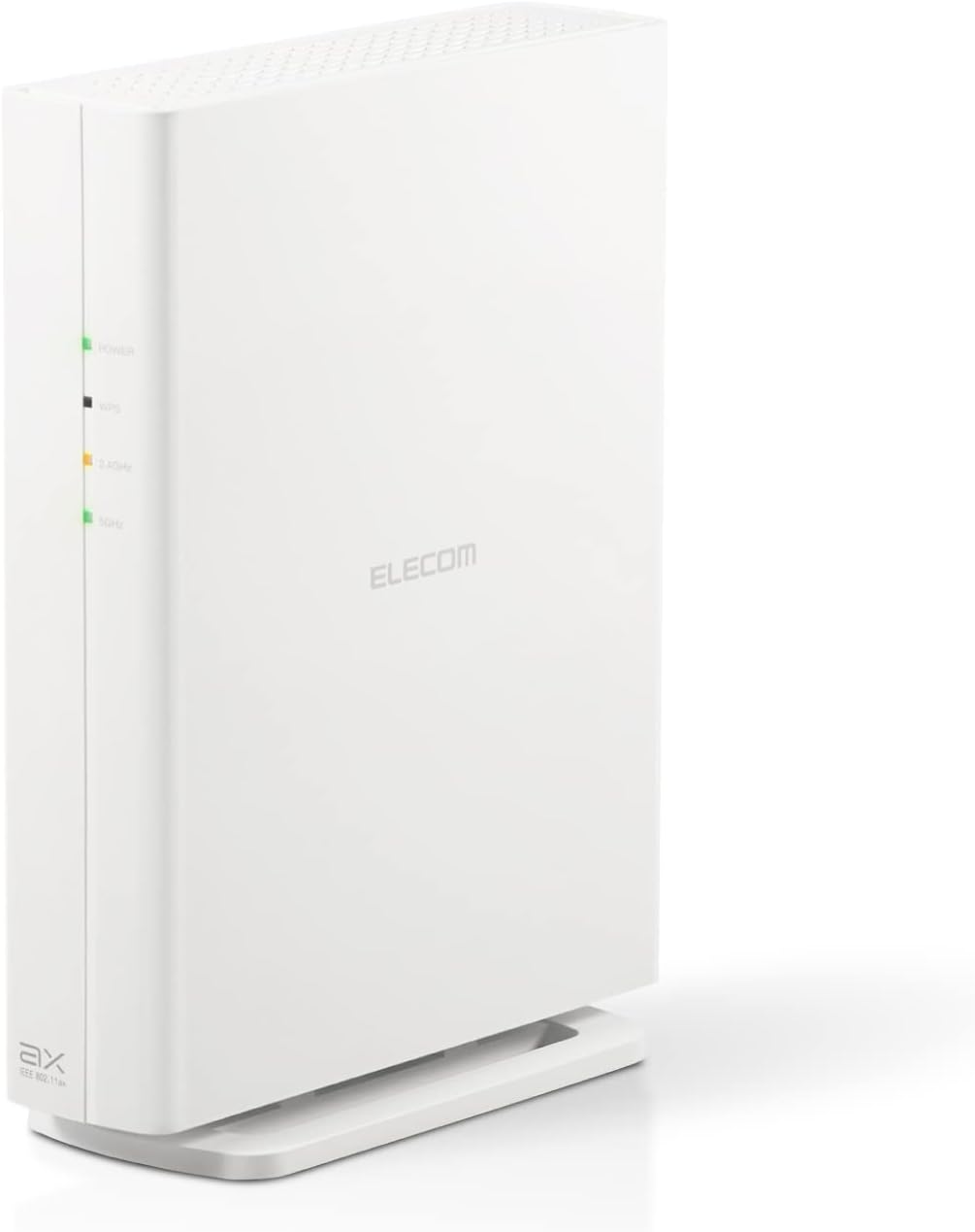 Wi-Fi6対応 有線Giga対応 ルーター AX3000 縦置き・壁掛け可能 ホワイト WRC-X3000GS2-W