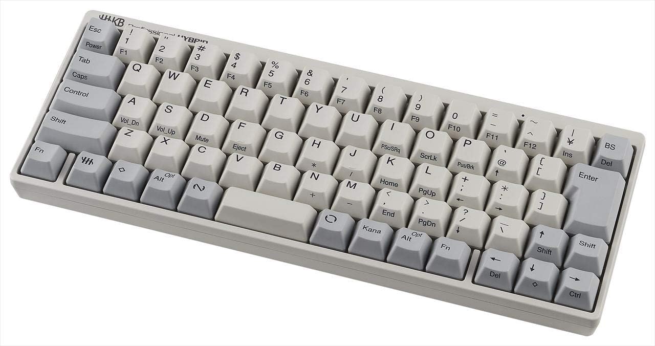 HHKBプロフェッショナルハイブリッド日本語配列キーボード／ホワイト