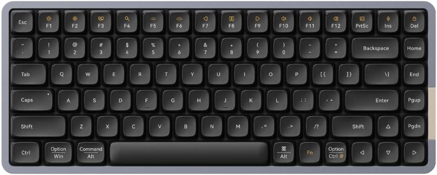 Lofree FLOW スペースグレイ メカニカルキーボード 英語配列 タクタイルスイッチ
