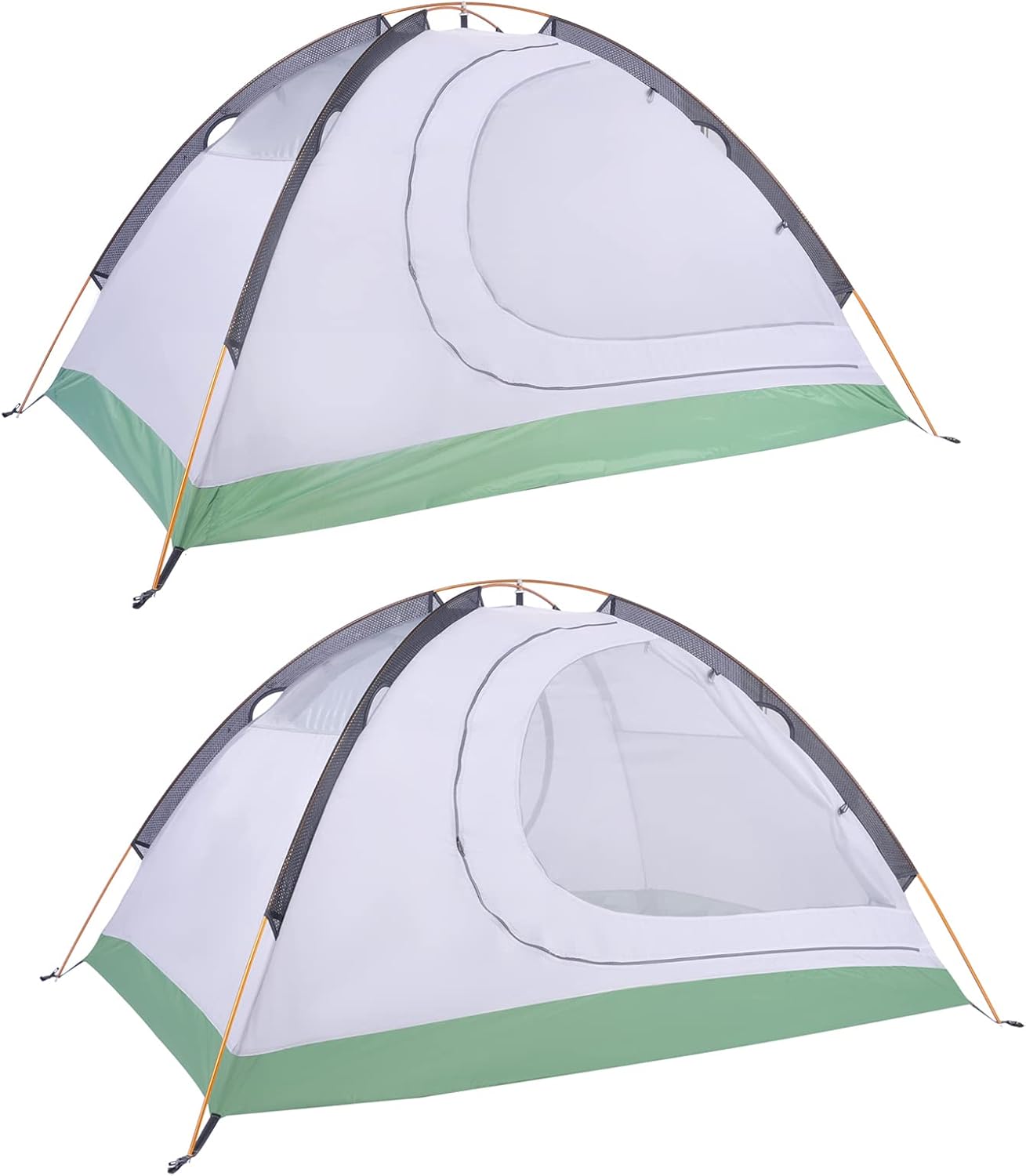 軽量2人用防水ソロテント 二重層・4シーズン対応 登山・キャンプ用