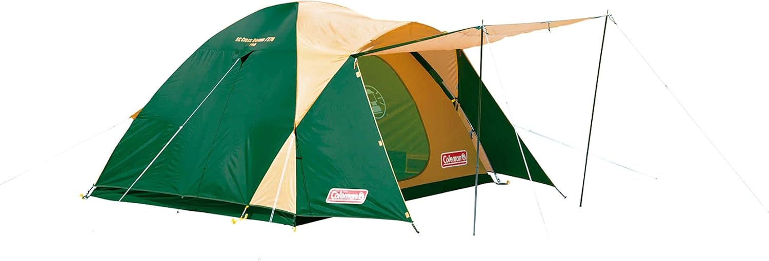 BCクロスドーム270テント グリーン 4〜5人用 耐水圧1500mm キャンプ用