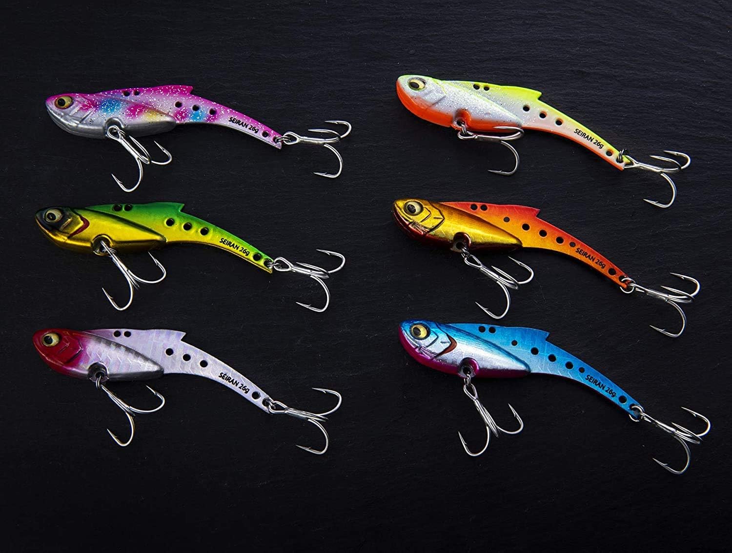 ヒラメ・シーバス用メタルバイブレーションルアーセット 18g 26g