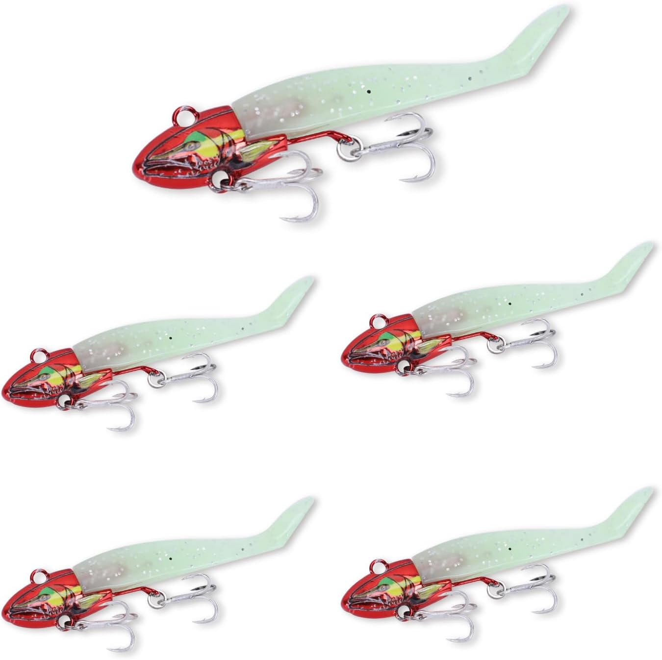 シーバス・ヒラメ用 KAJIKIバイブレーションジグヘッドセット (KVJ-10/KVJ-16/KVJ-22/KVJ-28)・青物対応ルアー