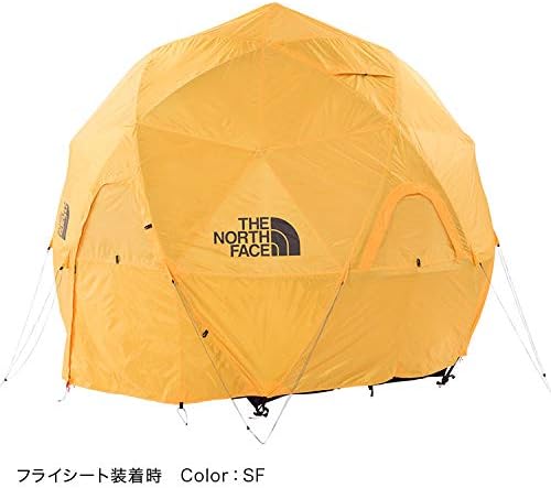 ザ・ノースフェイス ジオドーム4用 インフレータブル フットプリント メルドグレー/サフランイエロー/ブラック