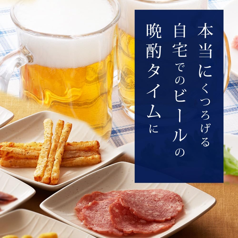 ビール用おつまみ6品セット - 高級珍味ギフト（父の誕生日・帰省土産用）