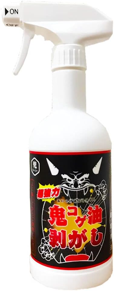 鬼コゲ油剥がし ジェルスプレー 400ml アルカリ性 油汚れ用