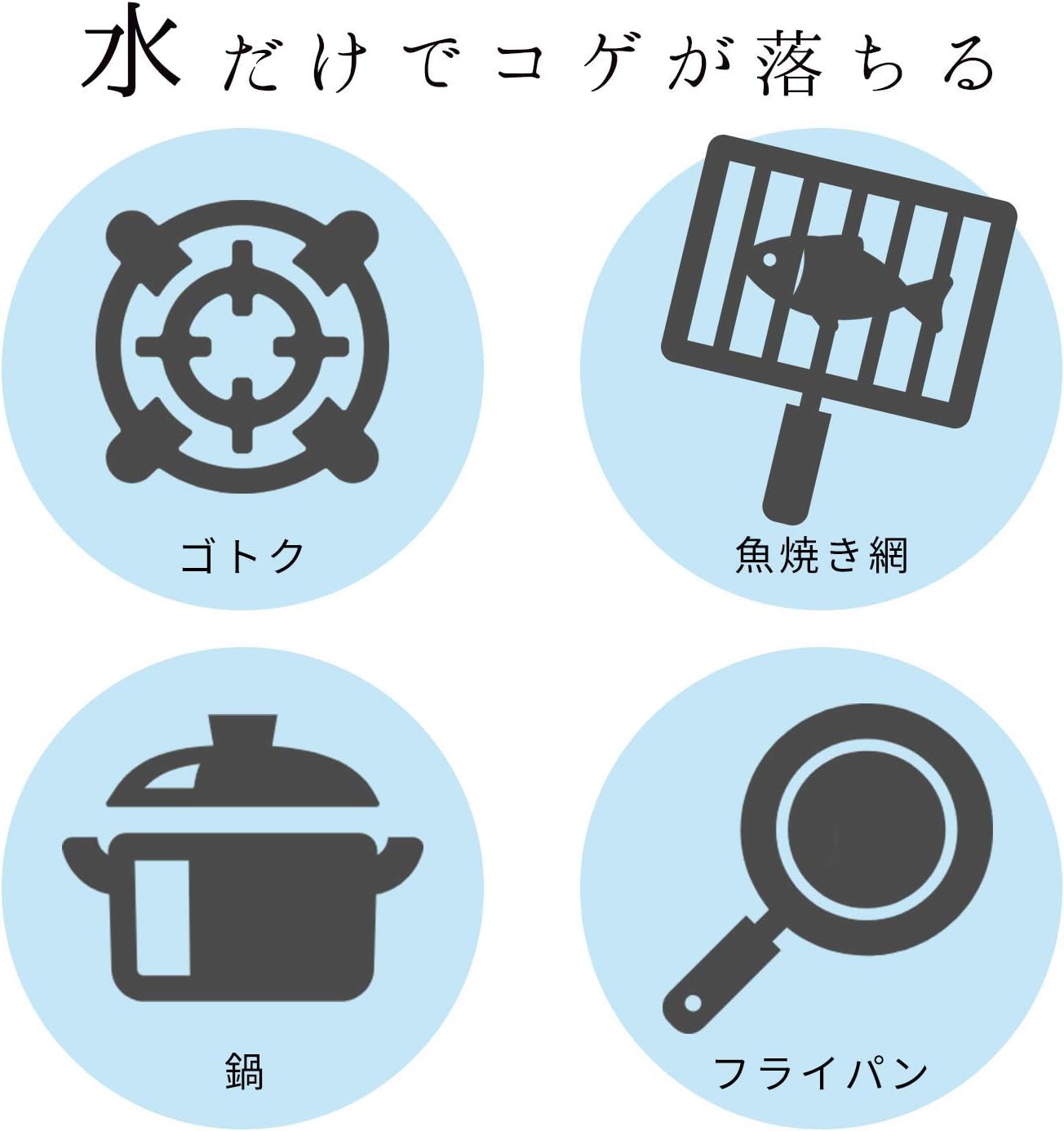 激落ちコゲ落とし 3個パック
