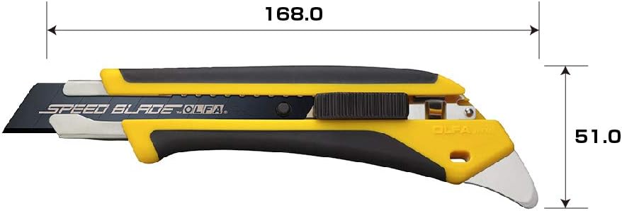 オルファ スピードハイパーAL型オートロック大型カッター 227B フッ素コート