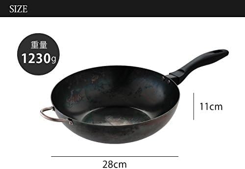 IH・ガス対応 鉄製28cmフライパン・いため鍋