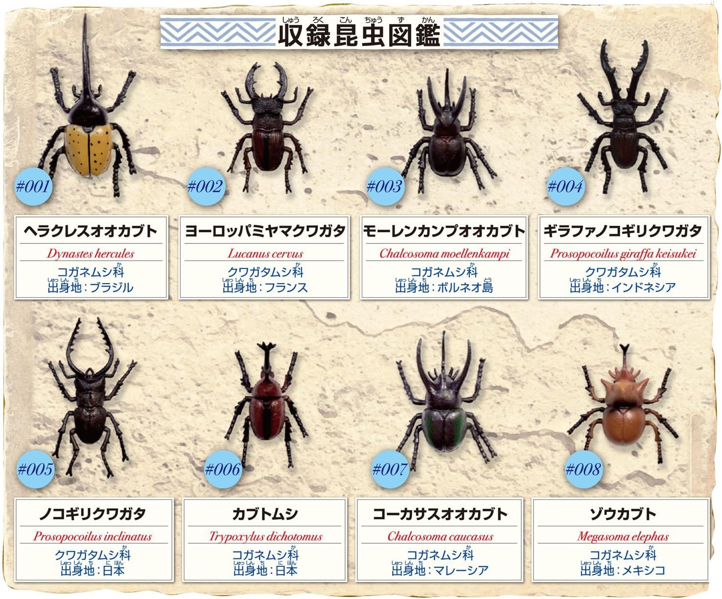 昆虫伝説おもちゃ - 3歳以上向けマルカの昆虫フィギュア