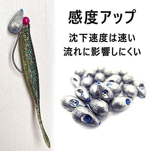 ロックフィッシュ用フリーリグシンカー 20個セット 7.5-28g