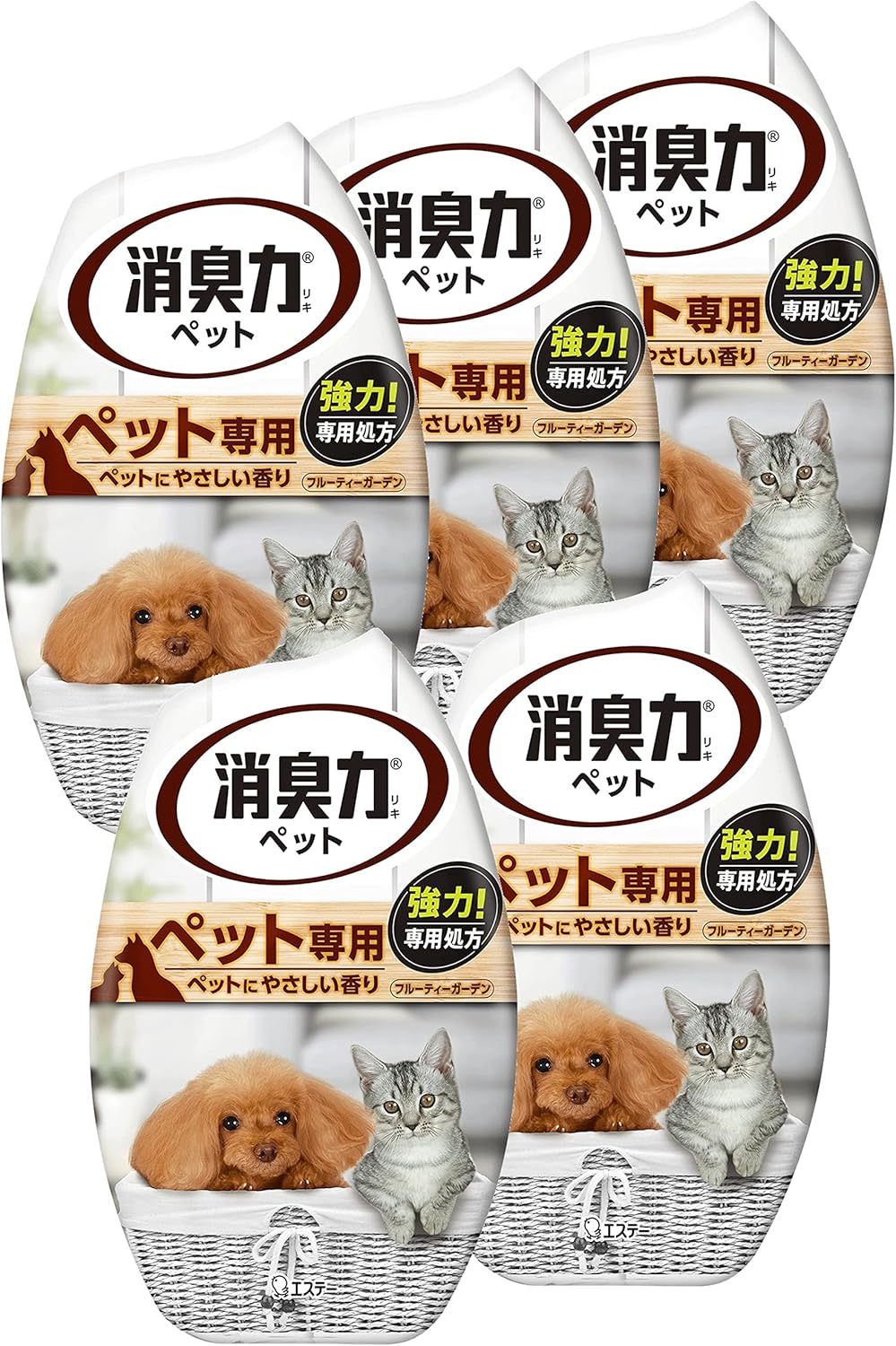 フルーティーガーデン香るペット用消臭剤 400ml×5個セット
