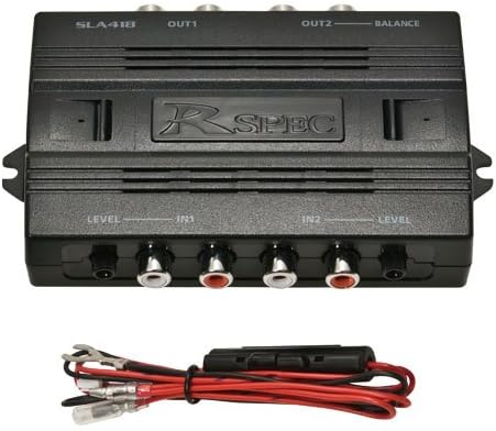 外部音声レベル調整機能付きサウンドラインアンプ SLA418