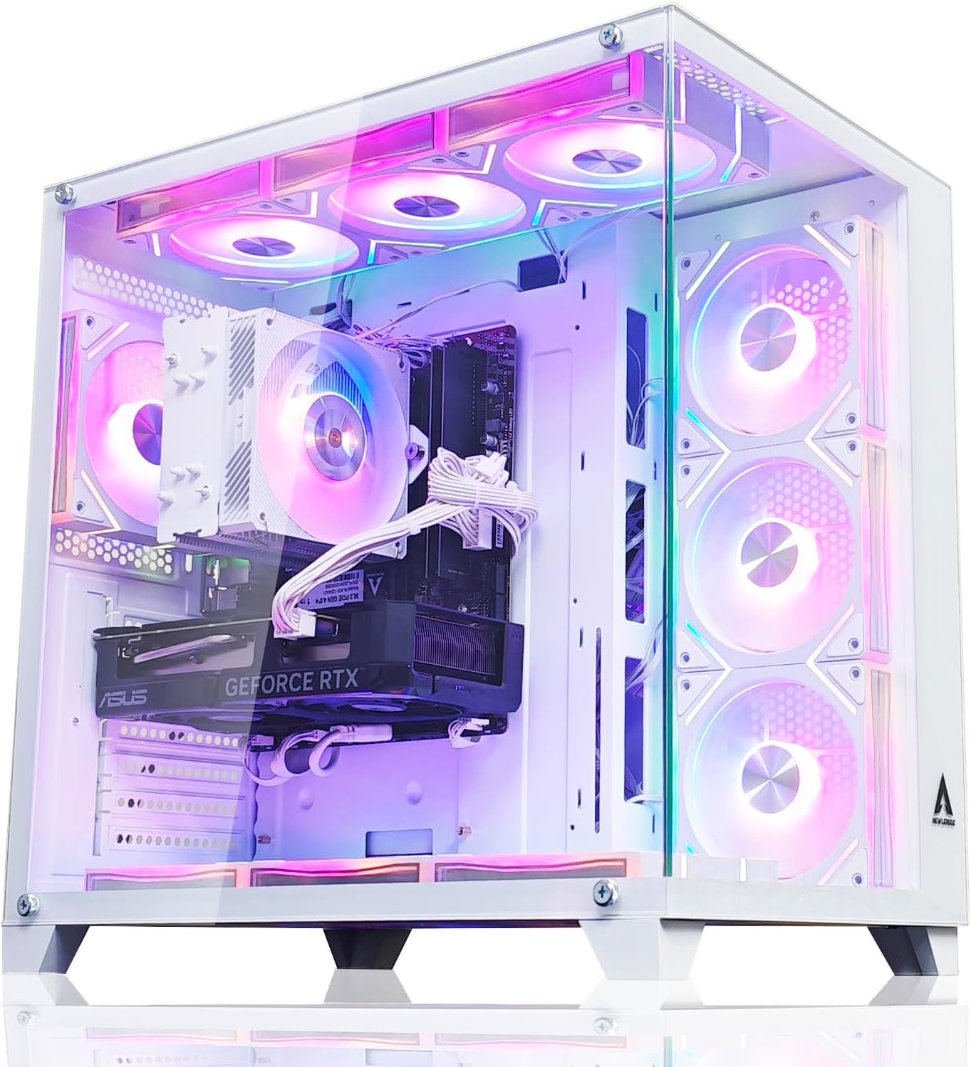 ゲーミングデスクトップパソコン Core i7 13700F/RTX4070/32GBメモリ/1TB SSD/Windows 11 Pro/WPS Office