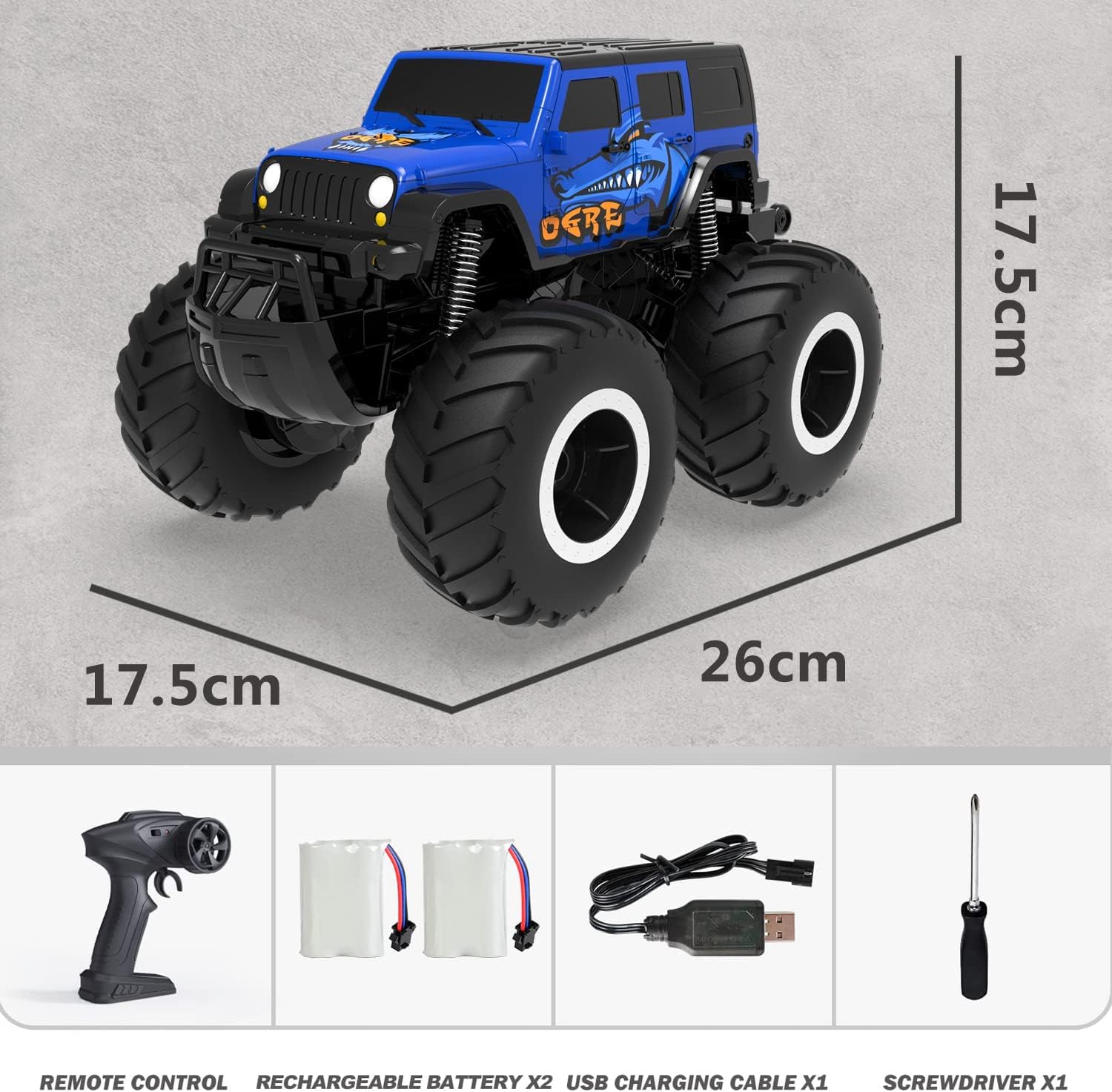 誕生日プレゼント 水陸両用オフロード4WDラジコンカー こども向け