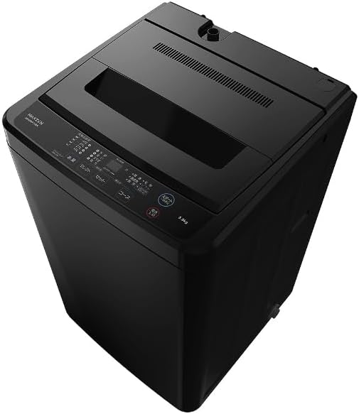 一人暮らし向け 5kg 自動洗濯機 ブラック JW50WP01BK