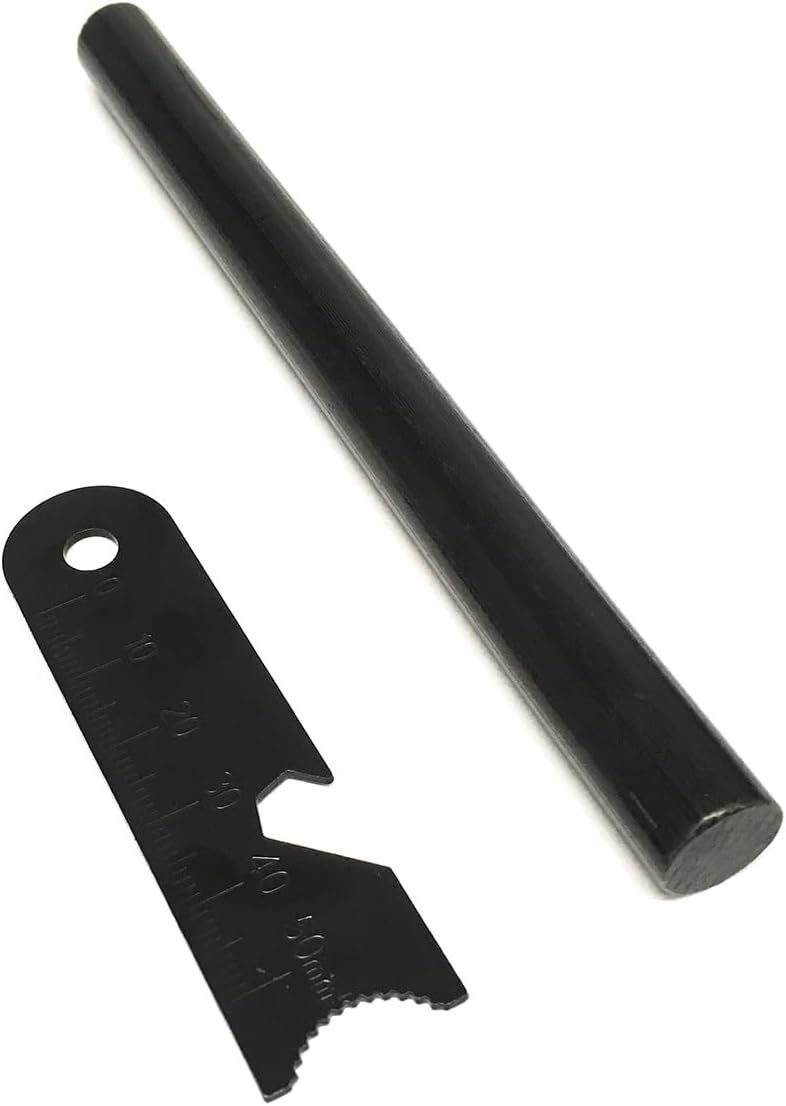 大きいサイズのマグネシウムファイヤースターター 150x13mm  火打ち石