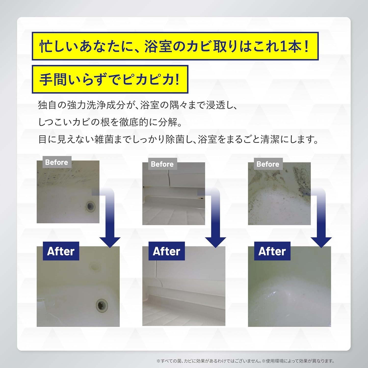 カビ強力除去マルチクリーナー【450g】ナノテク新素材配合・防カビ剤