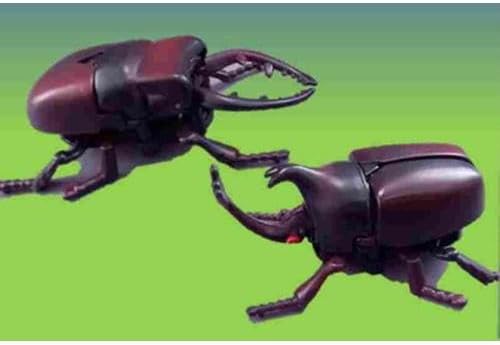 闘虫バトルセット3 カブトムシ・クワガタムシ【ゼンマイ仕掛け】