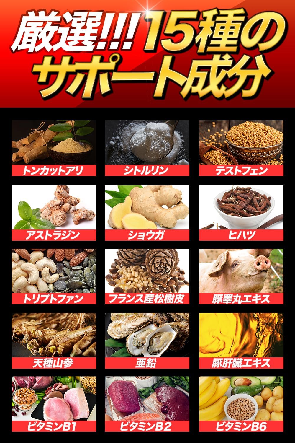漲天すっぽんクラチャイダムアルギニンサプリメント 15日分 45粒