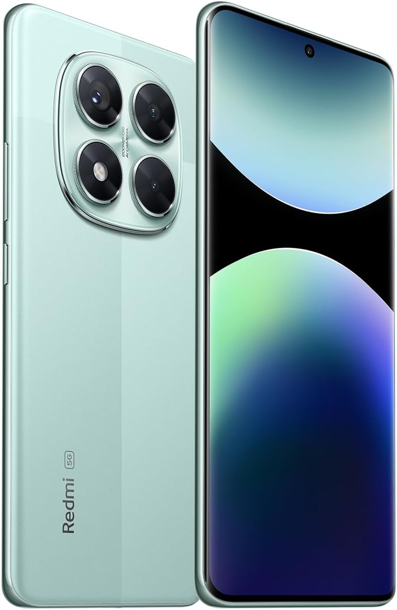 SIMフリー 5Gスマートフォン Xiaomi Redmi Note Pro 14 日本語版 8GB/512GB コーラルグリーン 2億画素カメラ 5110mAhバッテリー