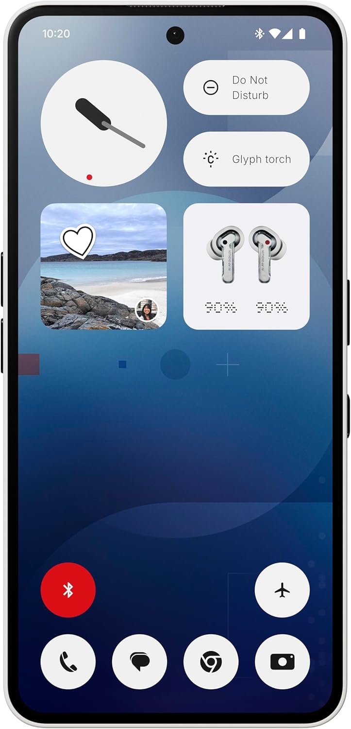 Nothing Phone (3a) 8GB 128GB ホワイト スマートフォン【日本正規代理店品】