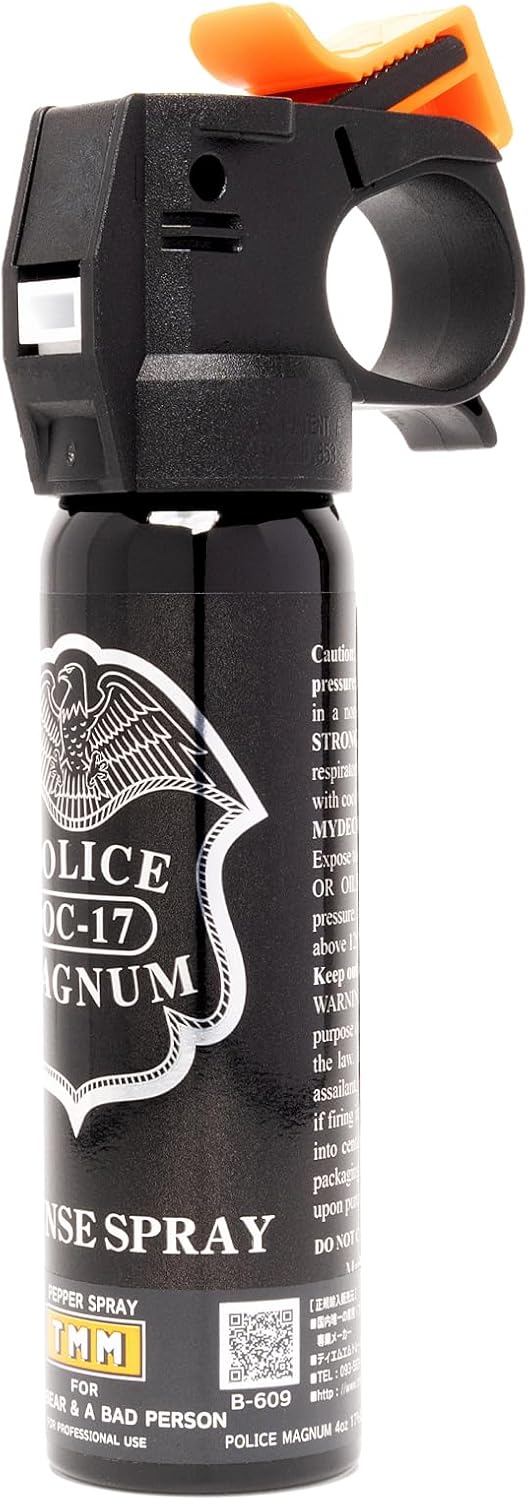 熊撃退スプレー 中型 POLICE MAGNUM JSDPA認定品