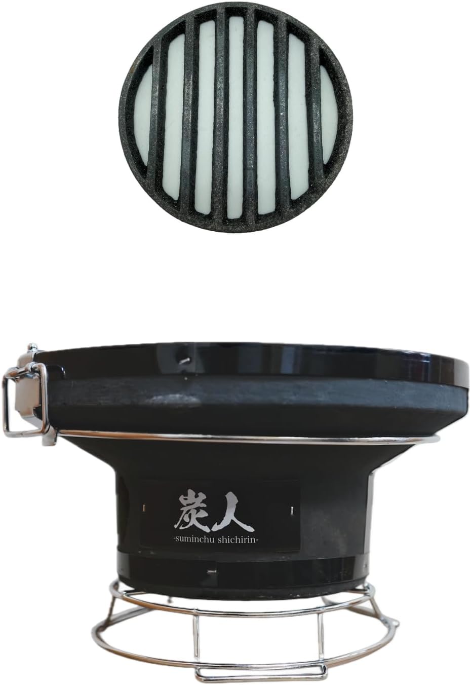 業務用炭人七輪 大 直径29cm×高さ17.6cm BBQ・キャンプ用