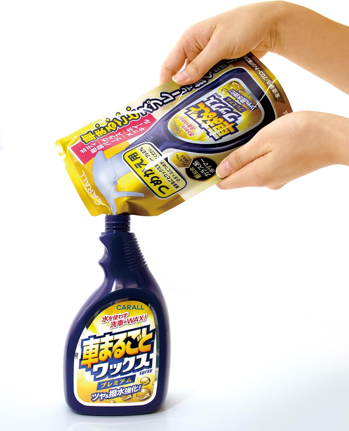 カーオール ワックススプレー プレミアム つめかえ用 400ml 全塗装色対応
