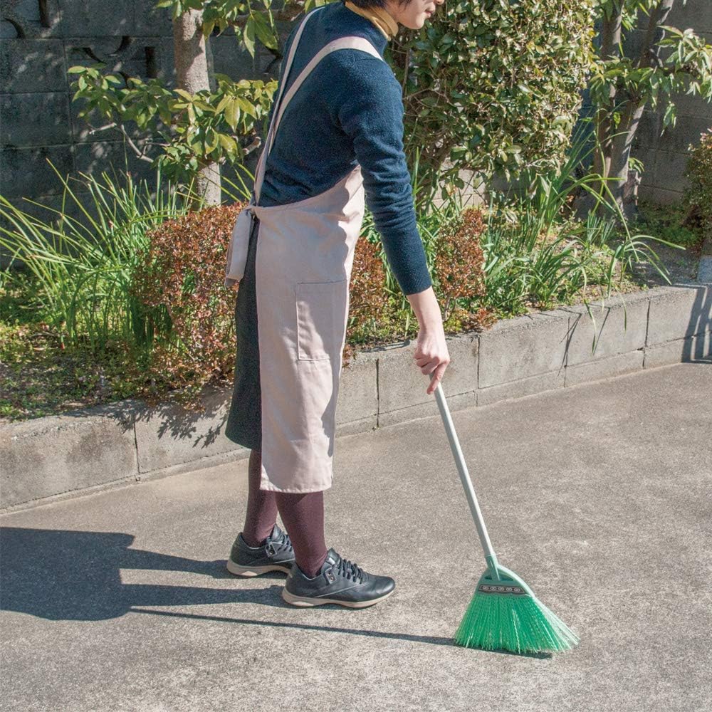 アズマ 外ほうき 短柄 化繊 23cm穂幅 水に強い樹脂製 79cm全長