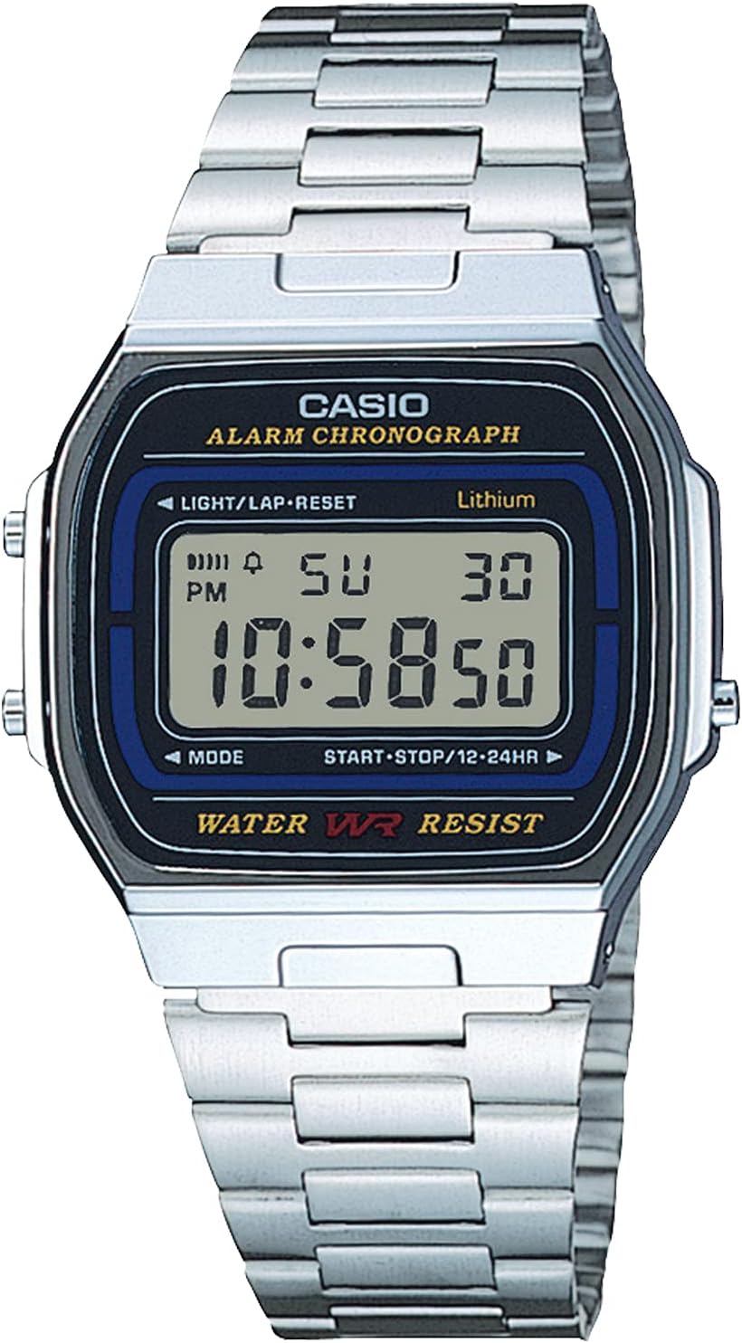 メンズ シルバー 腕時計 カシオ コレクション A164WA-1QJH