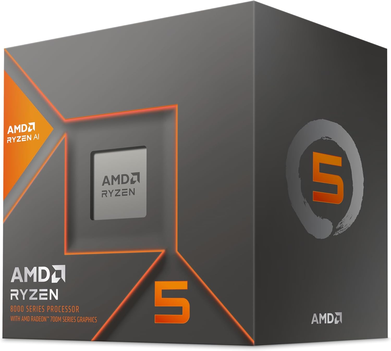 AMD Ryzen 5 8600G CPU 6コア/12スレッド 4.3GHz Wraith Stealthクーラー付き 65W