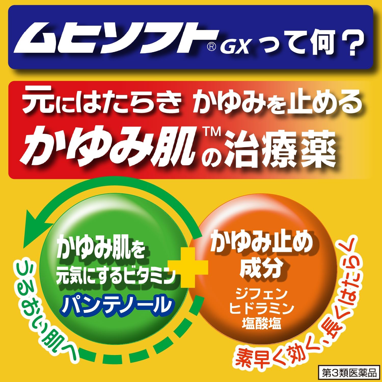 ムヒソフトGX かゆみ肌治療薬 150g【第3類医薬品】