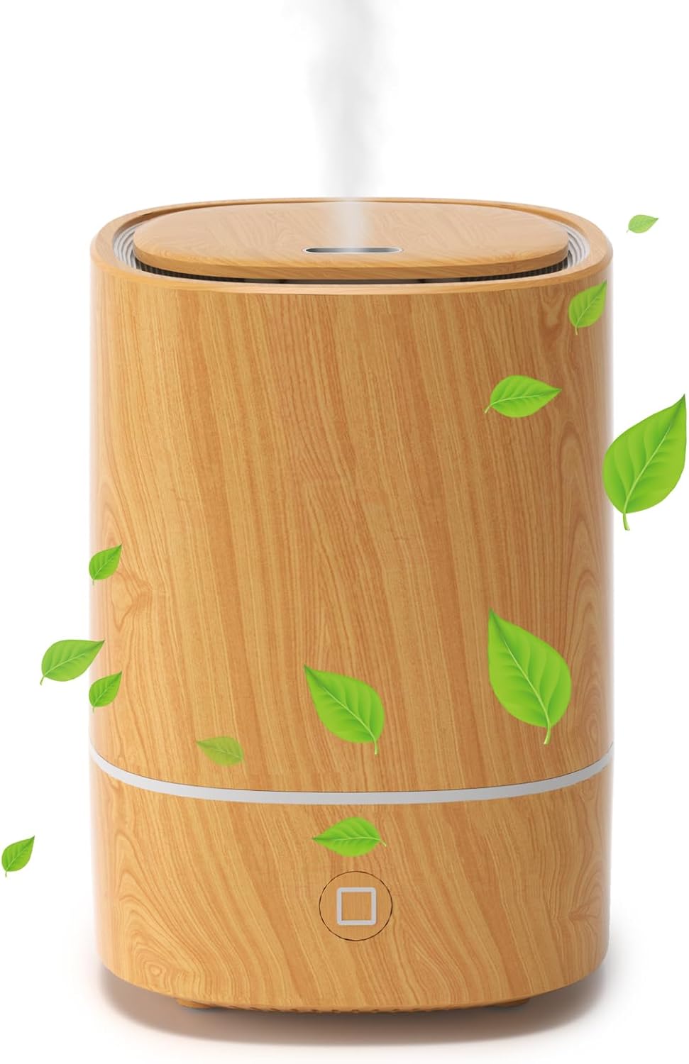 加湿器・アロマディフューザー（次亜塩素酸水対応）小型・静音・省エネ・6-9畳用【2025新モデル】