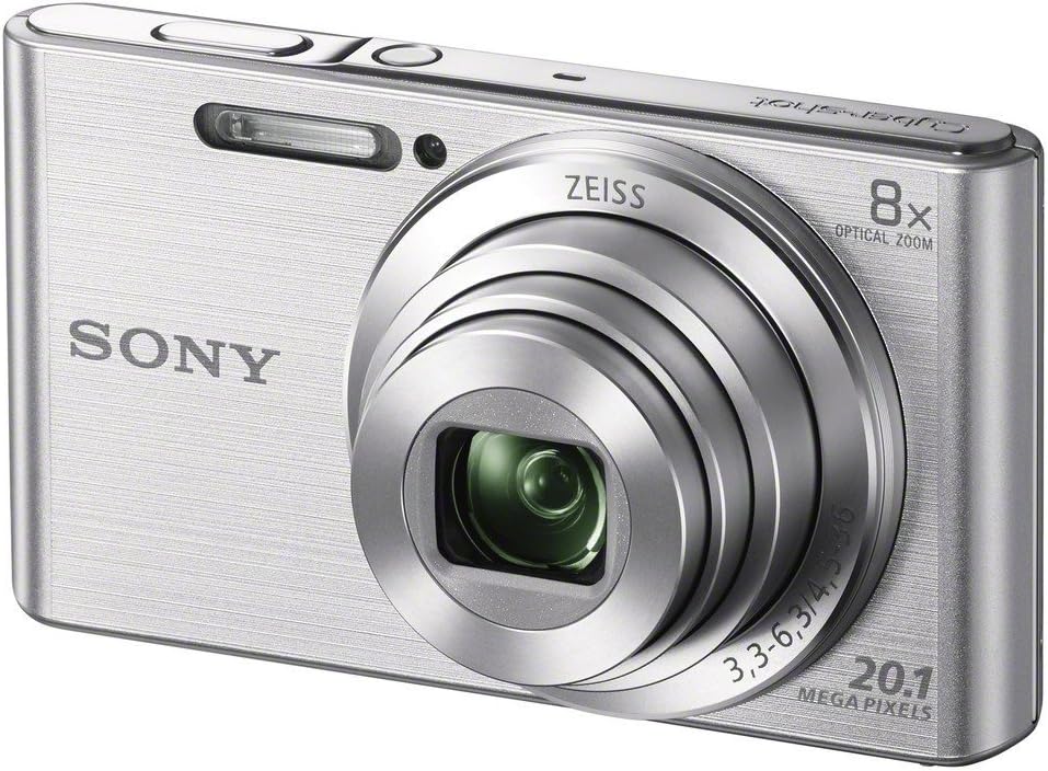 ソニー DSC-W830 20.1MP デジタルカメラ（2.7インチLCD、シルバー）