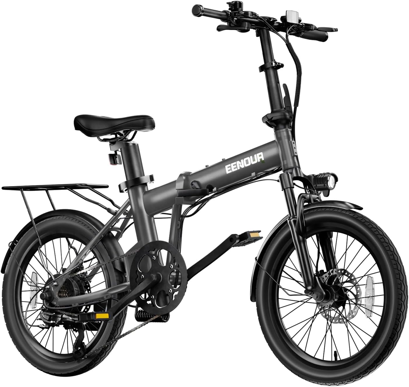 EENOUR C4 折りたたみ式電動アシスト自転車 20インチ 最大140km走行 7段変速 ギア 防水通勤用