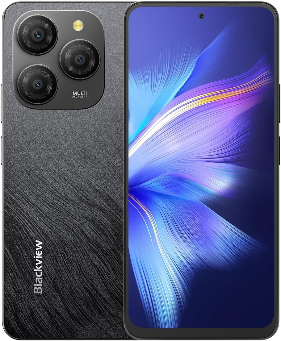 Blackview Shark9 5G対応 24GB+256GB SIMフリースマートフォン 90Hz 6.67インチ 50MPカメラ ブラック