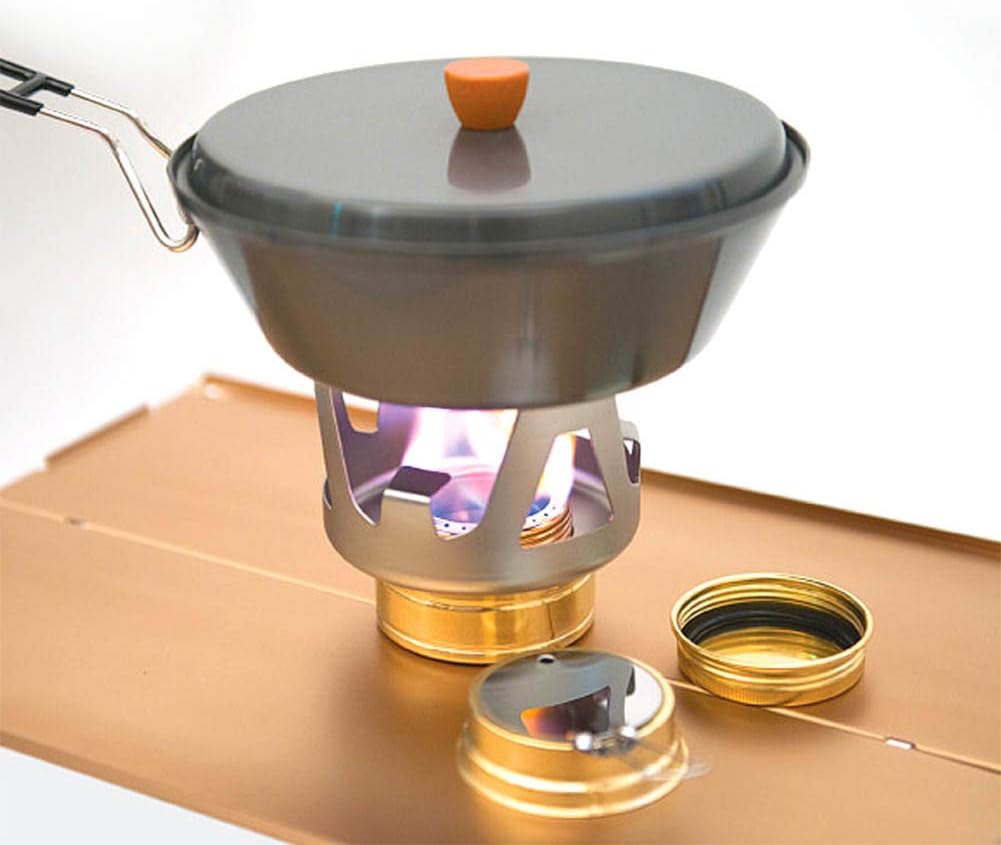 防災用ミニバーナーセット 小型コンパクト 五徳・収納ポート付き