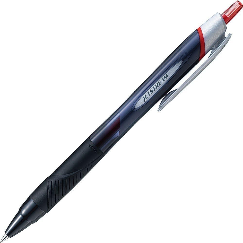 ジェットストリーム油性ボールペン 0.38mm 赤 書きやすさ向上モデル SXN-150-38.15